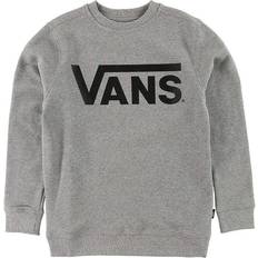 Vans Boy's Classic Crew Sweatshirt - Cement Heather/Black (VN0A36MZADY1)