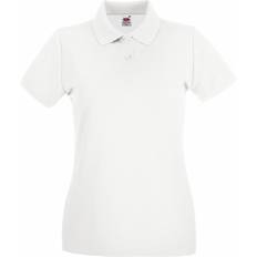 Fruit of the Loom Premium Short Sleeve Polo Shirt - White