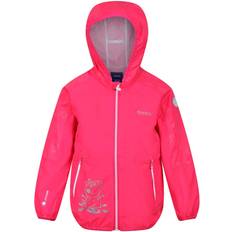 Peppa Pig Outerwear Regatta Peppa Pig Reflective Hooded Jacket - Bright Blush Floral (RKW267_Z6D)