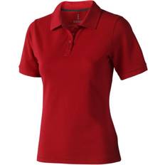 Elevate Calgary Short Sleeve Ladies Polo Shirt - Red