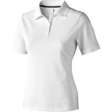 Elevate Calgary Short Sleeve Ladies Polo Shirt - White