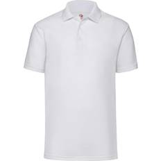 Fruit of the Loom 65/35 Polo Shirt - White