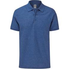 Fruit of the Loom 65/35 Tailored Fit Polo Shirt - Heather Royal