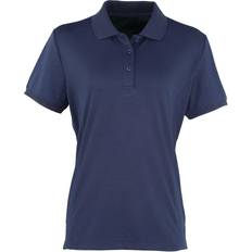 Premier Coolchecker Pique Polo Shirt - Navy