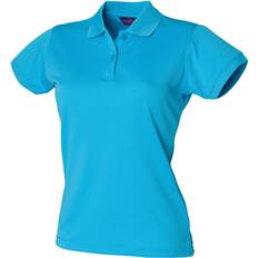 Henbury Ladies Coolplus Polo Shirt - Turquoise