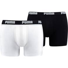 Puma Men's Underwear Puma Basic Men's Boxers 2-pack - White/Black