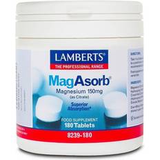 Lamberts MagAsorb Magnesium 150mg 180 pcs