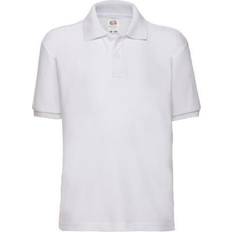 Fruit of the Loom Kid's 65/35 Pique Polo Shirt (2-pack) - White