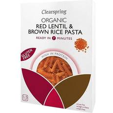 Clearspring Organic Gluten Free Red Lentil & Brown Rice Pasta 250g