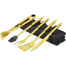 Hanging Loops Barbecue Cutlery MikaMax Millionaire Barbecue Cutlery 5pcs