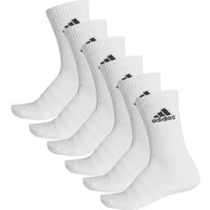 Adidas Sportswear Garment Socks adidas Cushioned Crew Socks 6-pack Men - White