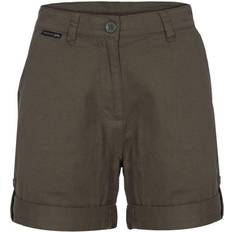 Trespass Rectify Women's Breathable Cotton Shorts - Moss