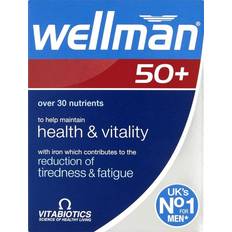 C Vitamins Vitamins & Minerals Vitabiotics Wellman 50+ 30 pcs