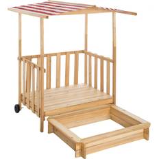 Tectake Outdoor Toys tectake Deck with Roof Gretchen