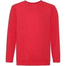 Fruit of the Loom Kid's Classic Set In Sweatshirt 2-pack - Red