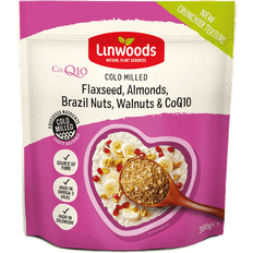 Linwoods Milled Flaxseed Almonds Brazil Nuts Walnuts & Co-Enzyme Q10 360g