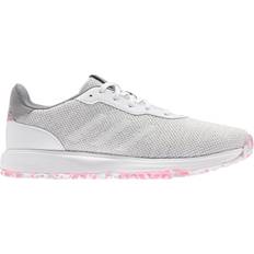Textile - Women Golf Shoes adidas S2G Spikeless Golf W - Grey Three/Cloud White/Screaming Pink