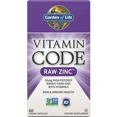 Garden of Life Vitamins & Minerals Garden of Life Vitamin Code Raw Zinc 60 pcs
