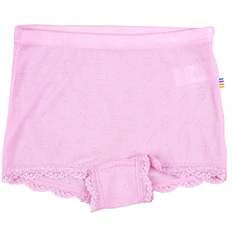 Silk Knickers Children's Clothing Joha Hipsters with Lace- Pink (86491-197-350)