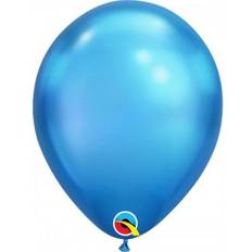 Qualatex Latex Ballons 7 Inch Round Plain Blue 100-pack