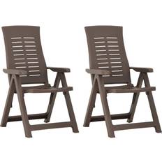 Sunbathing Patio Chairs vidaXL 315832 2-pack Reclining Chair