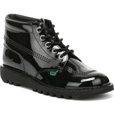 46 ⅔ Lace Boots Kickers Kick Hi Classic - Patent Black