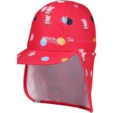 Pink UV Hats Children's Clothing Regatta Peppa Pig Protect Sunshade Neck Protector Cap - Bright Blush
