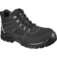 Synthetic Lace Boots Skechers Trophus Safety Boots - Black