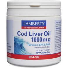 Lamberts Cod Liver Oil 1000mg 180 pcs