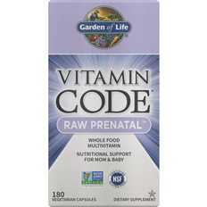 Garden of Life Vitamin Code RAW Prenatal 180 pcs