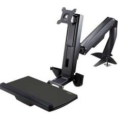 Standing Desk Converters Ergonomic Office Supplies StarTech Sit Stand Monitor Arm