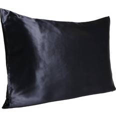 Pillow Cases Slip Pure Pillow Case Black (76x51cm)