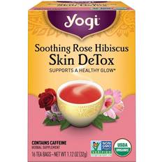 Yogi Soothing Rose Hibiscus Skin DeTox Tea 32g 16pcs