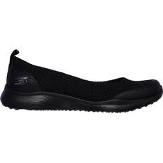 Fabric - Women Sport Shoes Skechers Microburst One Up W - Black