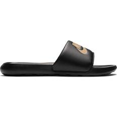 Men - Textile Slippers & Sandals Nike Victori One - Black/Metallic Gold