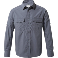 Polyester Shirts Craghoppers Kiwi Long Sleeve Shirt - Ombre Blue