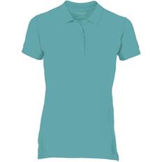 Gildan Women's Premium Cotton Sport Double Pique Polo Shirt - Chalky Mint
