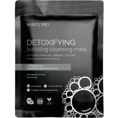 Beauty Pro Detoxifying Bubbling Cleansing Sheet Mask with Activated Charcoal 20ml