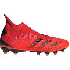 39 ⅓ - Multi Ground (MG) Football Shoes adidas Predator Freak .3 MG - Red/Core Black/Solar Red