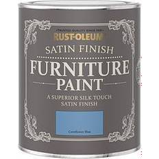 Rust-Oleum Blue - Plaster Paint Rust-Oleum Furniture Wood Paint Cornflower Blue 0.75L