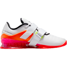 Unisex - White Gym & Training Shoes Nike Romaleos 4 SE - White/Bright Crimson/Pink Blast/Black