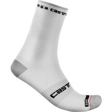 Castelli Socks Castelli Rosso Corsa Pro 15 Socks Men - White