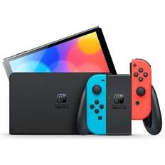 Portable Game Consoles Nintendo Switch OLED Model - Neon Red/Neon Blue