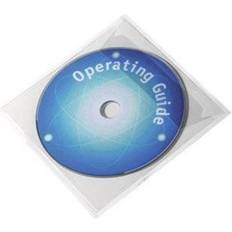 CD & Vinyl Storage Durable Pocketfix /DVD Large Packaging (100 Pcs)