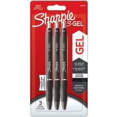 Black Gel Pens Sharpie S Gel 0.7mm Black 3-pack