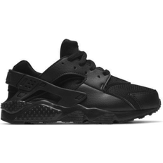 Nike Black Sport Shoes Nike Air Huarache Run PS - Black