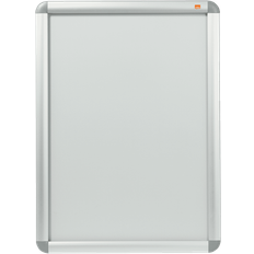 Silver Notice Boards Nobo Premium Plus A2 Poster Frame Sign Holder with Snap Frame Notice Board 47.6x1.6cm