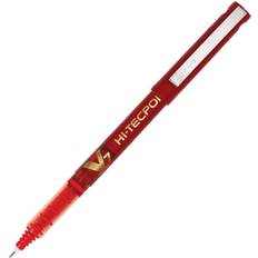 Water Based Ballpoint Pens Pilot V7 Hi-Tecpoint Red Rollerball Pen Set of 12