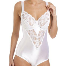 Camille Lingerie Jumper Lace Sexy Shapewear - White