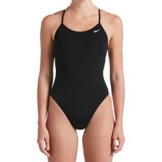 Nike S - Women Swimwear Nike Hydrastrong Lace Up Tie Back Swimsuit - Black
